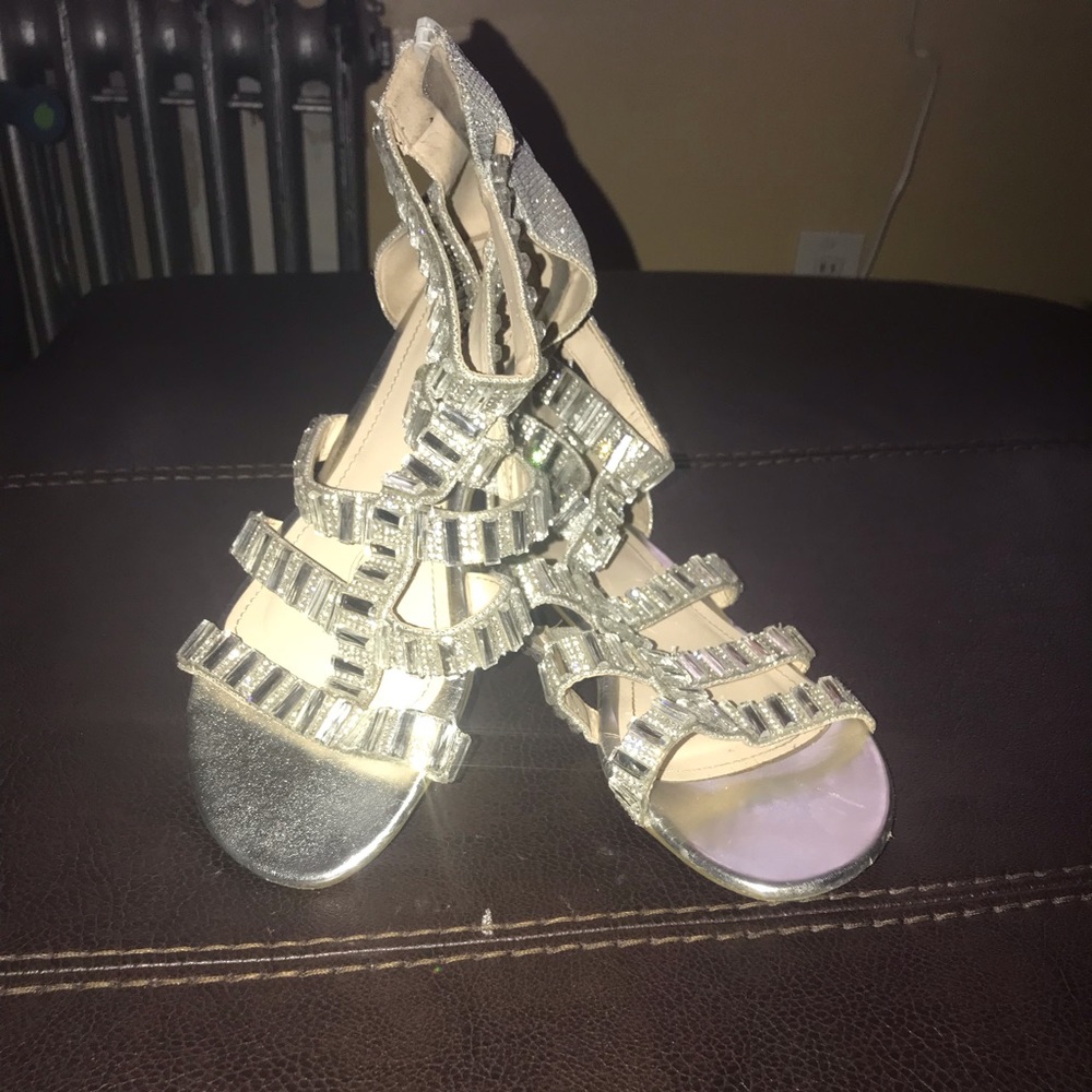 Jeweled sandals